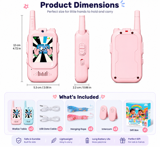 Video WalkieTalkies for Kids