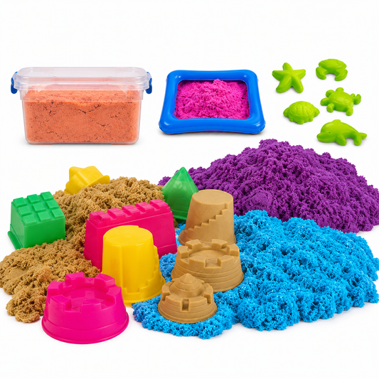 Sensory sand toy kit