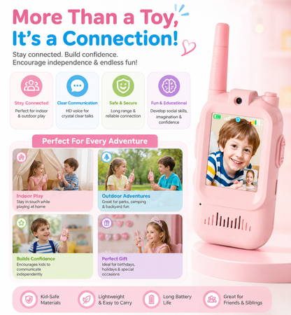 Video WalkieTalkies for Kids