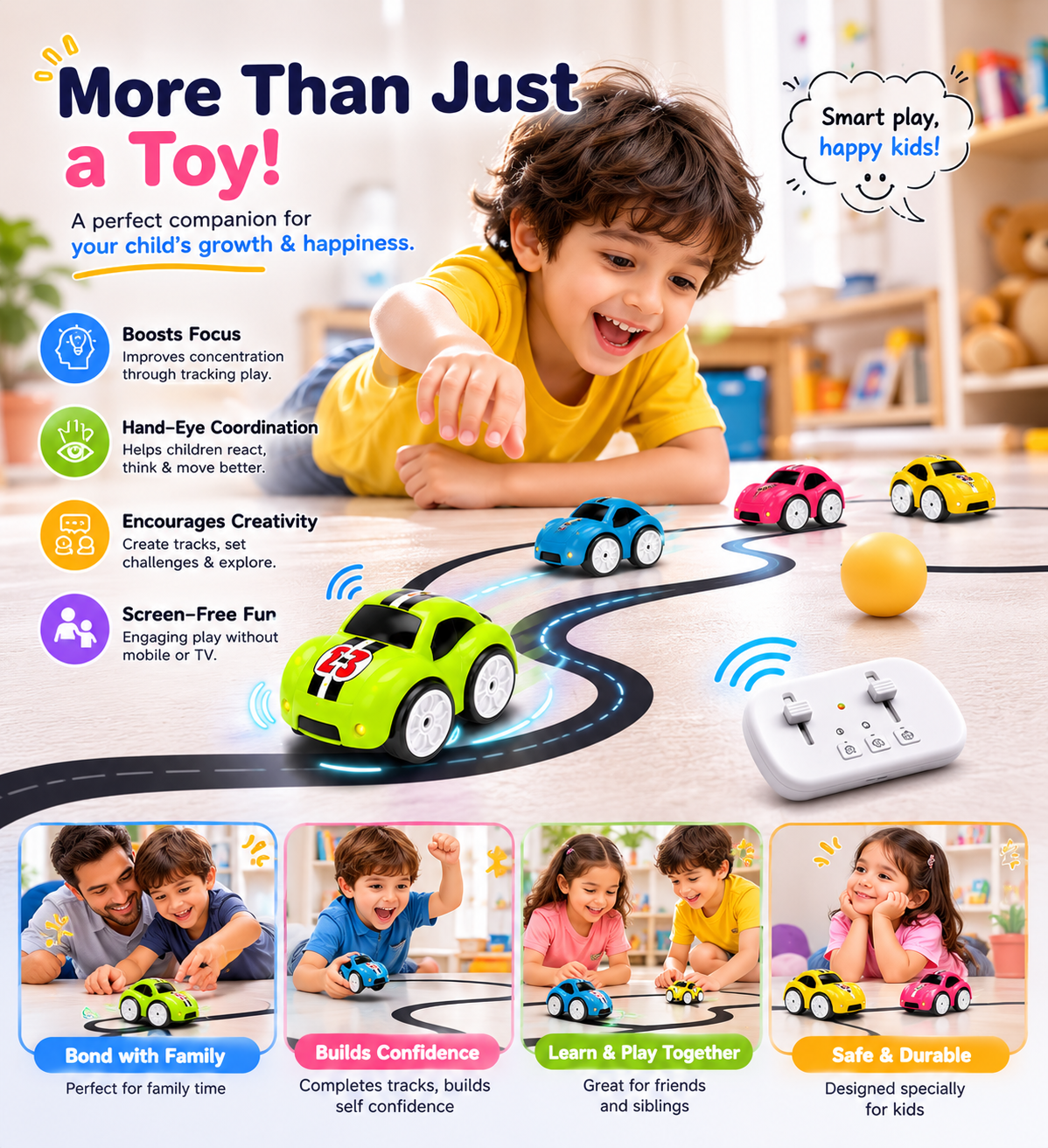 Smart Sensor Mini CAR for Kids